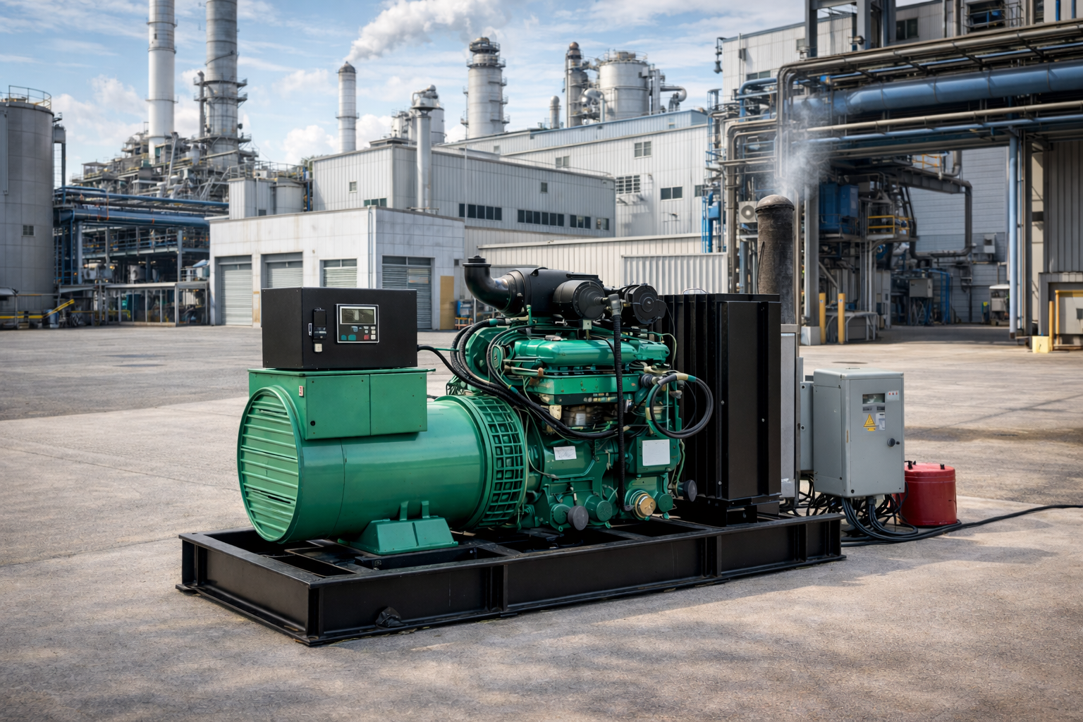 Malatya Endüstriyel Tesis Jeneratör Projesi - Apex Jeneratör