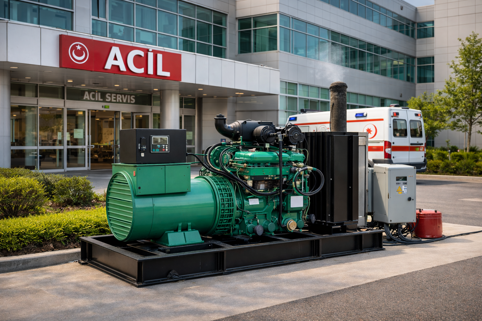 Malatya Hastane Jeneratör Projesi - Apex Jeneratör